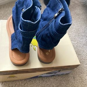 Denim Sandals